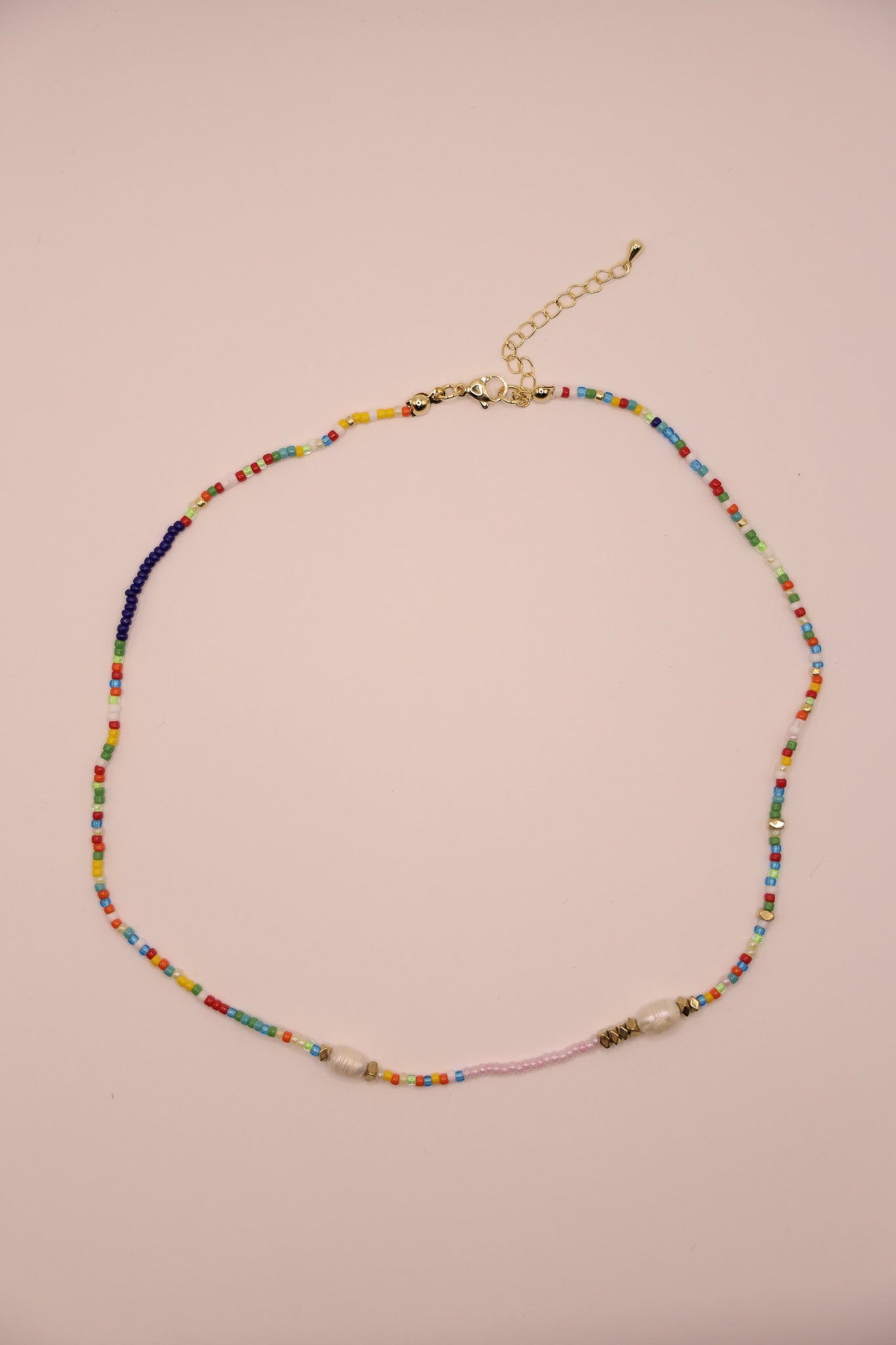 Colourful Pearl Necklace