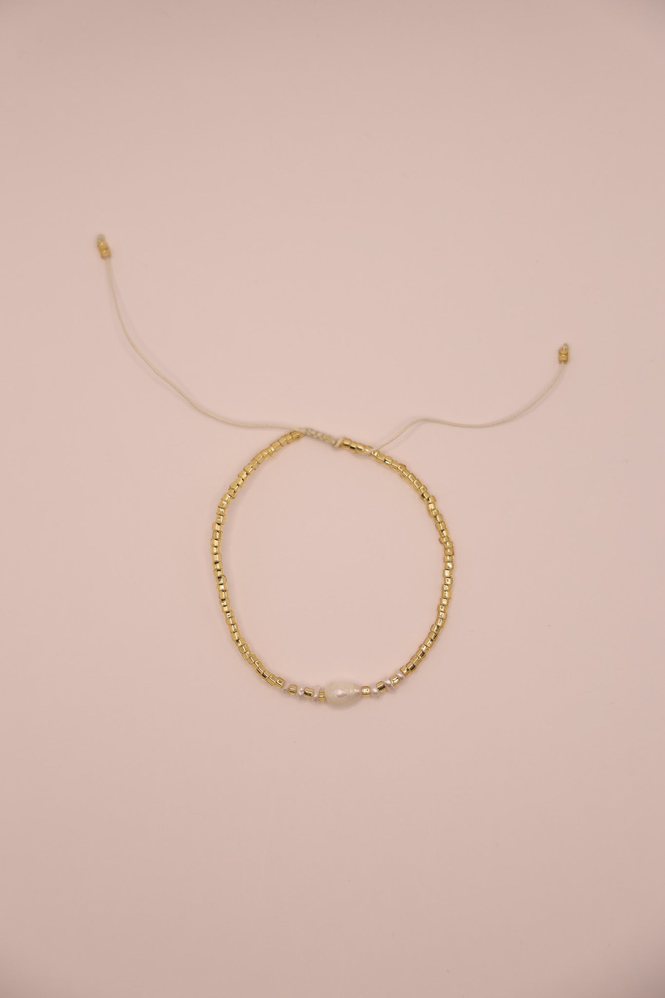 Golden Pearl Bracelet