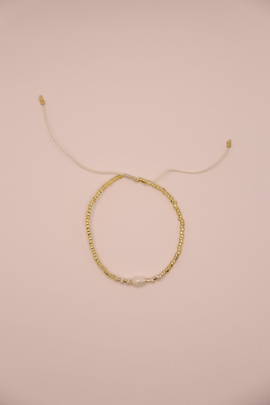 Golden Pearl Bracelet