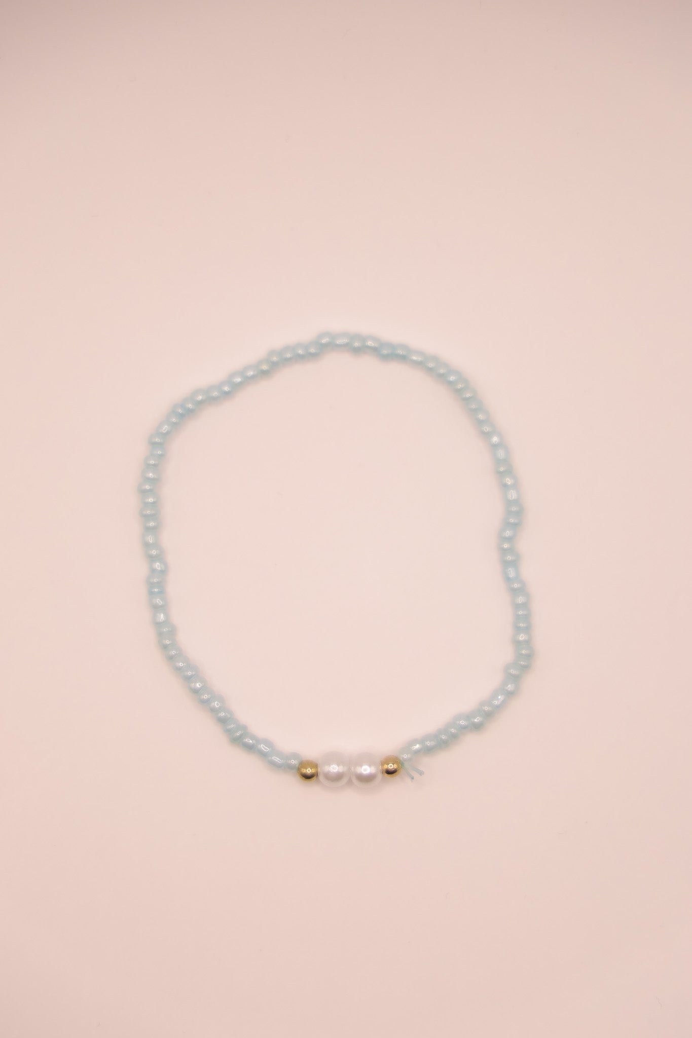 Blue Pearl Anklet