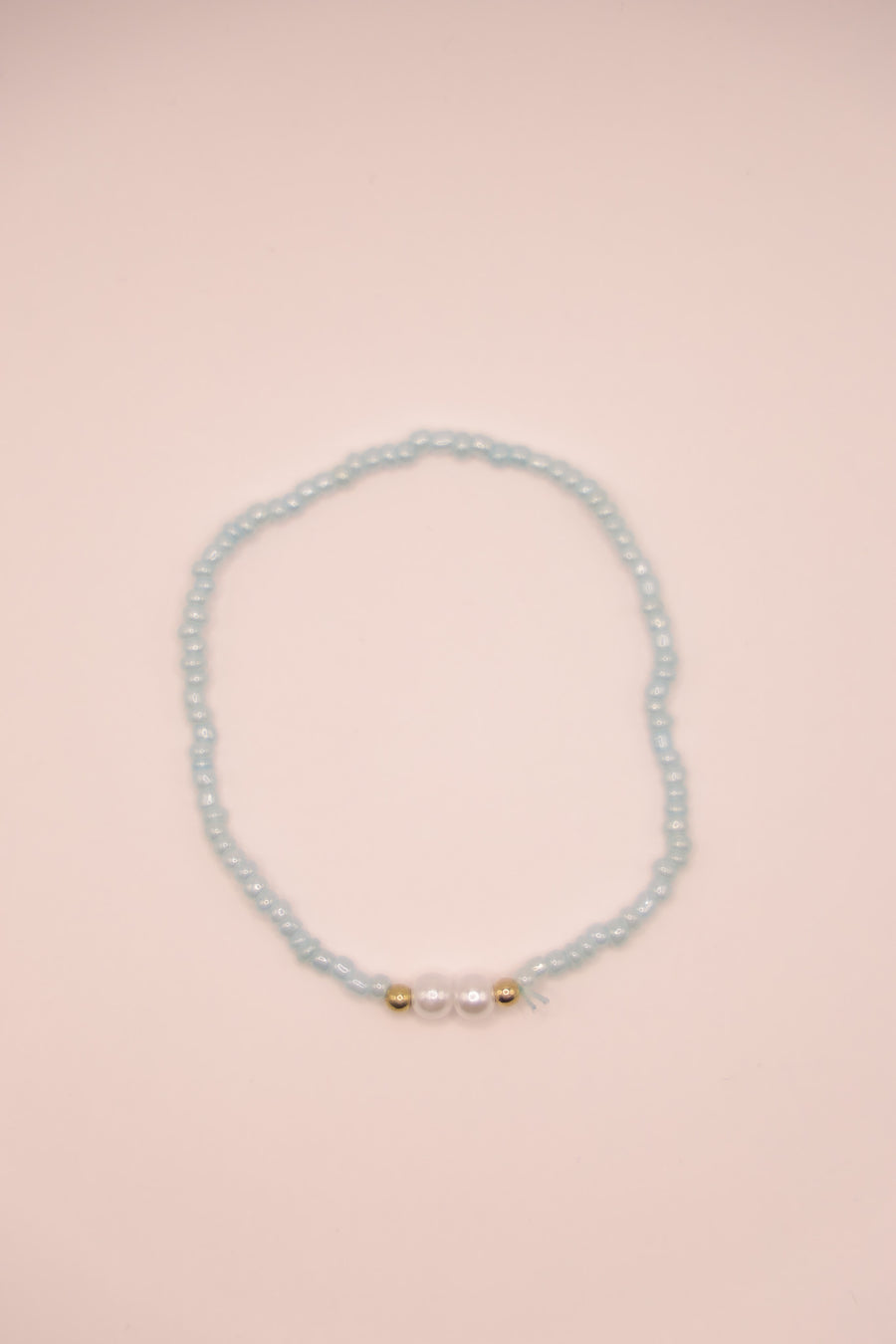 Blue Pearl Anklet