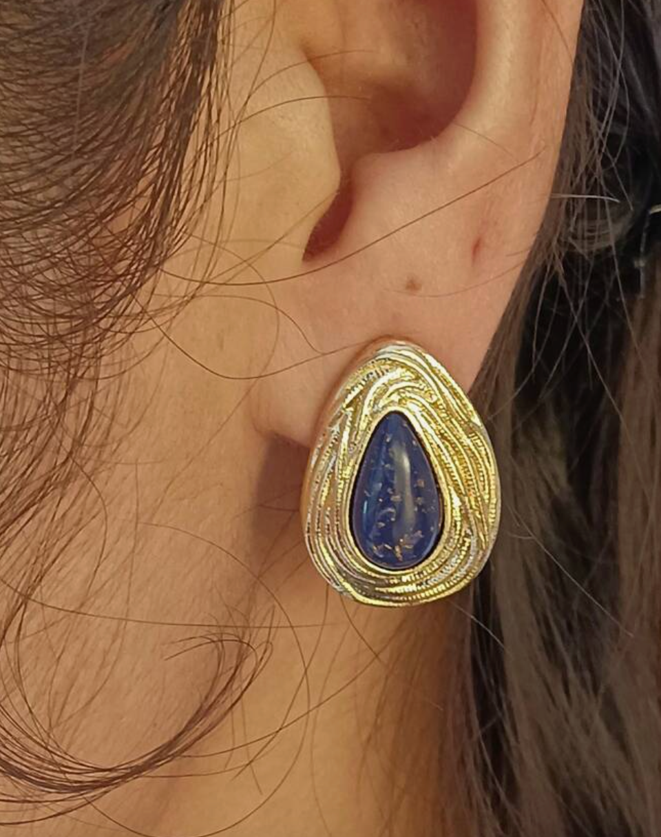 Céleste Lapis Lazuli Earrings