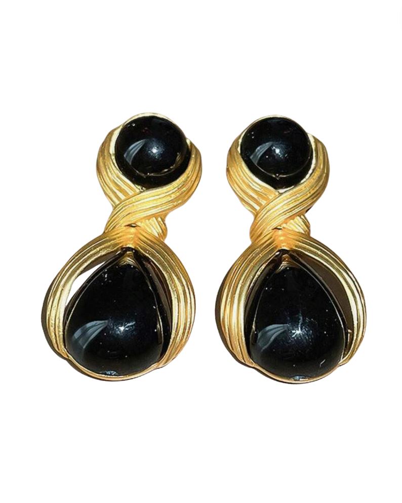 Céleste Agate Maxi Earrings