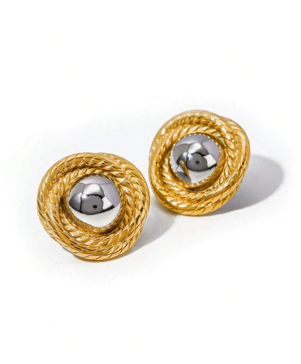 Antoinette 18K Gold Plated Earrings