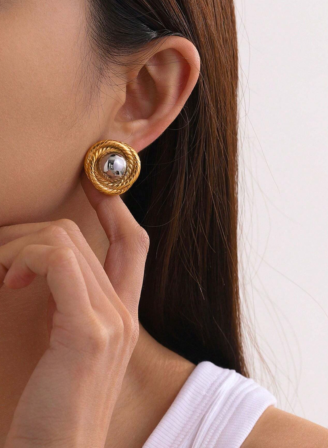 Antoinette 18K Gold Plated Earrings